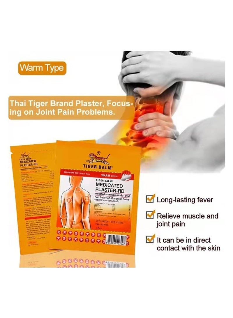 Tiger Balm Pain Relief Medicated Warm Plaster (Pack of 5) - Image 5
