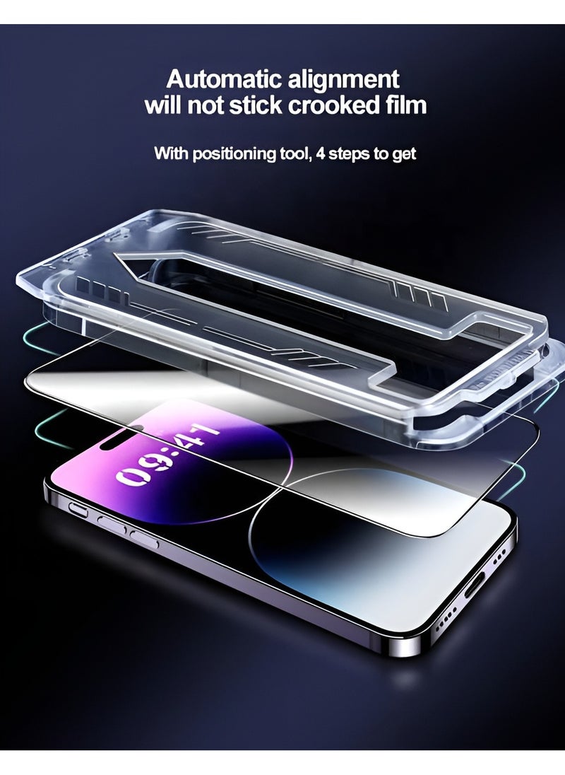 RADALIFESTYLE iPhone 15 Plus Screen Protector Transparent Easy Fit Tray  - Image 4