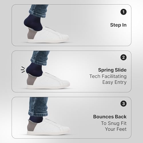 Cruiser White-Grey Casual Shoe for Mens - Image 3