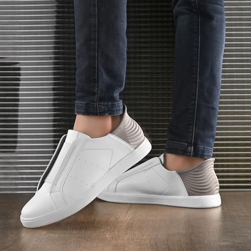 Cruiser White-Grey Casual Shoe for Mens - Image 2