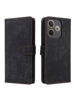 CoomBe for OPPO A5 Pro 5G Leather Protective Phone Case Cover Black  - Image 2