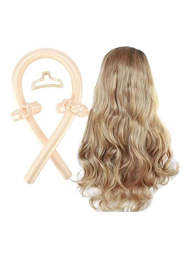 NIBEMINENT Heatless Curling Roller Set Beige - Image 2