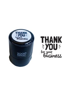 SBlabels Thank You For Your Business Stamp / 1 5/8" Self Inking Rubber Stamp/Small Business Appreciation Stamper/Thanks For Your Order Customer Gratitude Stamp  - Image 2