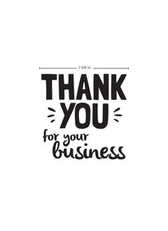 SBlabels Thank You For Your Business Stamp / 1 5/8" Self Inking Rubber Stamp/Small Business Appreciation Stamper/Thanks For Your Order Customer Gratitude Stamp  - Image 5