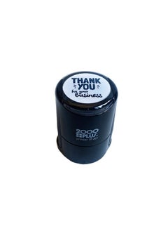 SBlabels Thank You For Your Business Stamp / 1 5/8" Self Inking Rubber Stamp/Small Business Appreciation Stamper/Thanks For Your Order Customer Gratitude Stamp  - Image 1