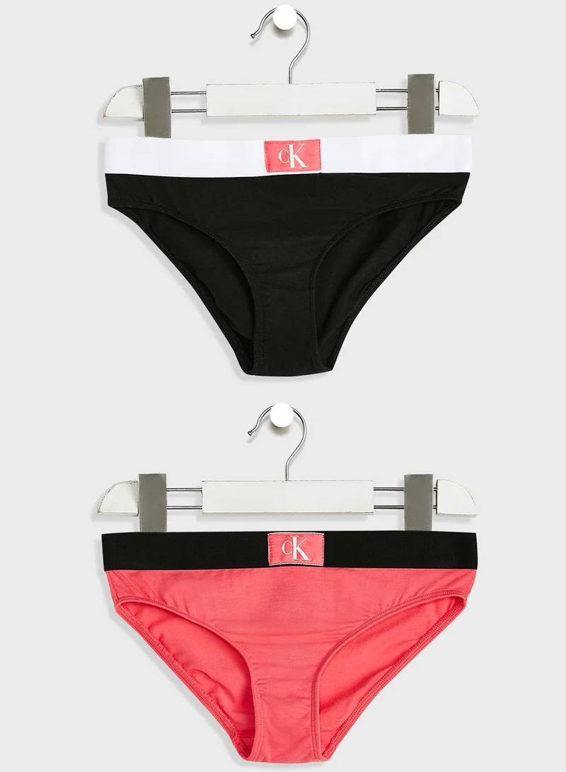 Calvin Klein Jeans Youth 2 Pack Swim Bikinis