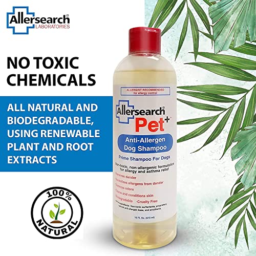 Allersearch Pet+ Anti-Allergen Shampoo, 128 oz - Image 2