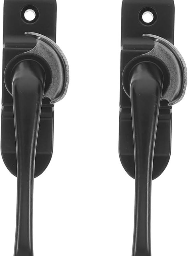 Zinc Alloy Window Lock Buckle Sliding Window Latch Crescent Design Enhanced Security Easy Installation - Image 1