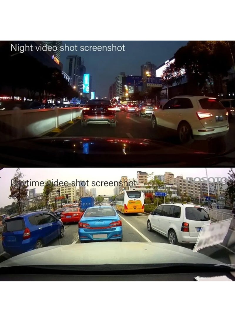 AROAQ - Small Eye Dash Cam Wifi Car DVR Recorder 1080p Full Wide Angle Lens G-Sensor Night Vision - Image 1