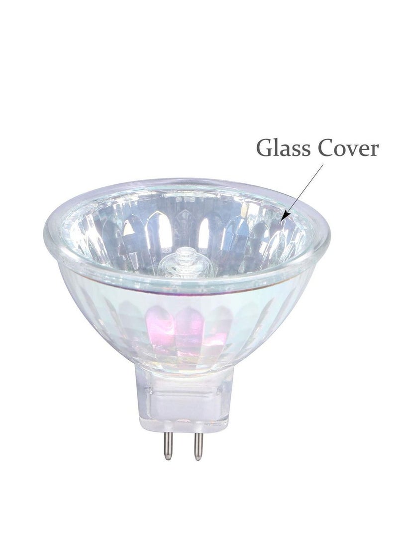 Y&D 6 Pack MR16 Halogen Bulb Dimmable GU5.3 Spotlight Long Lifetime Warm White 36° Beam Angle Bi-Pin Base  - Image 5