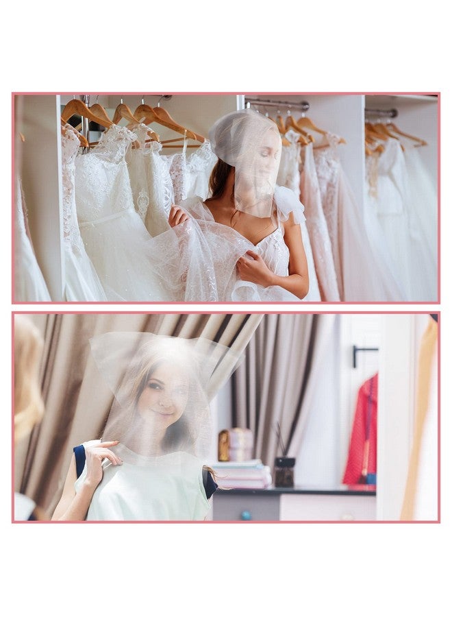 تيجيمي 50 قطعة غطاء حماية لمكياج الوجه، قناع تجميلي للاستعمال مرة واحدة، واقي للمكياج والملابس، فستان غير منسوج، غطاء وجه للمكياج، قناع وجه للنساء والفتيات، مستلزمات غرفة تغيير الملابس - Image 3