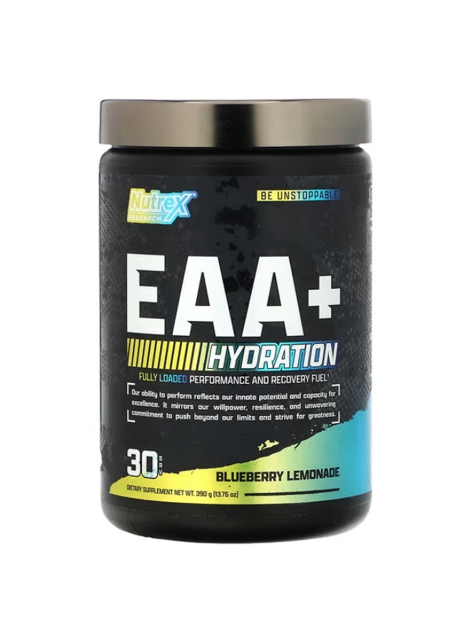 نورتكس ريسيرش نوتريكس ريسيرش، EAA+ ترطيب، عصير توت أزرق بالليمون، 13.76 أوقية (390 جرام) - Image 1