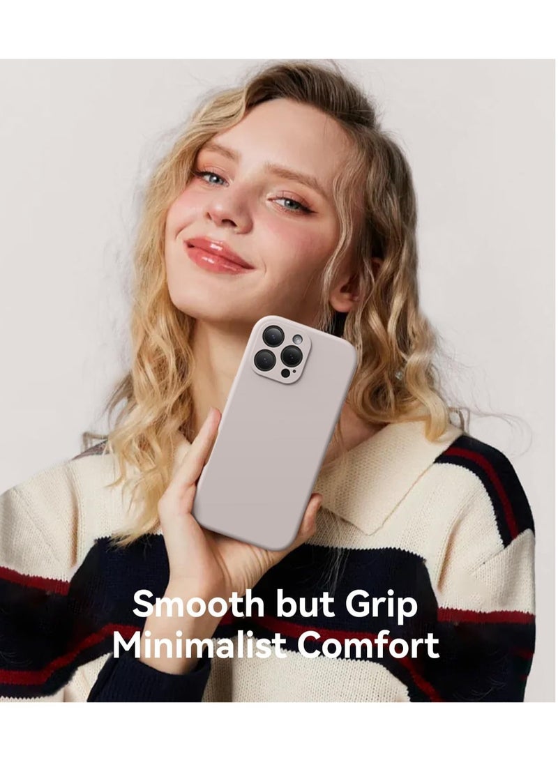 Titanium Silicone Case for iPhone 16 Pro Max - Camera Protection, MagSafe Compatible, Anti-Scratch Microfiber Lining, Includes 2 Screen Protectors - Image 2