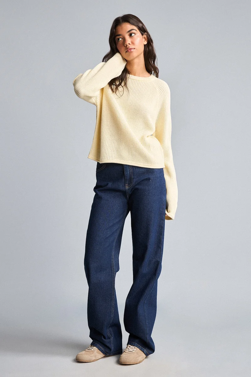 ديفاكتو 90's Wide Leg Wide Leg Jeans