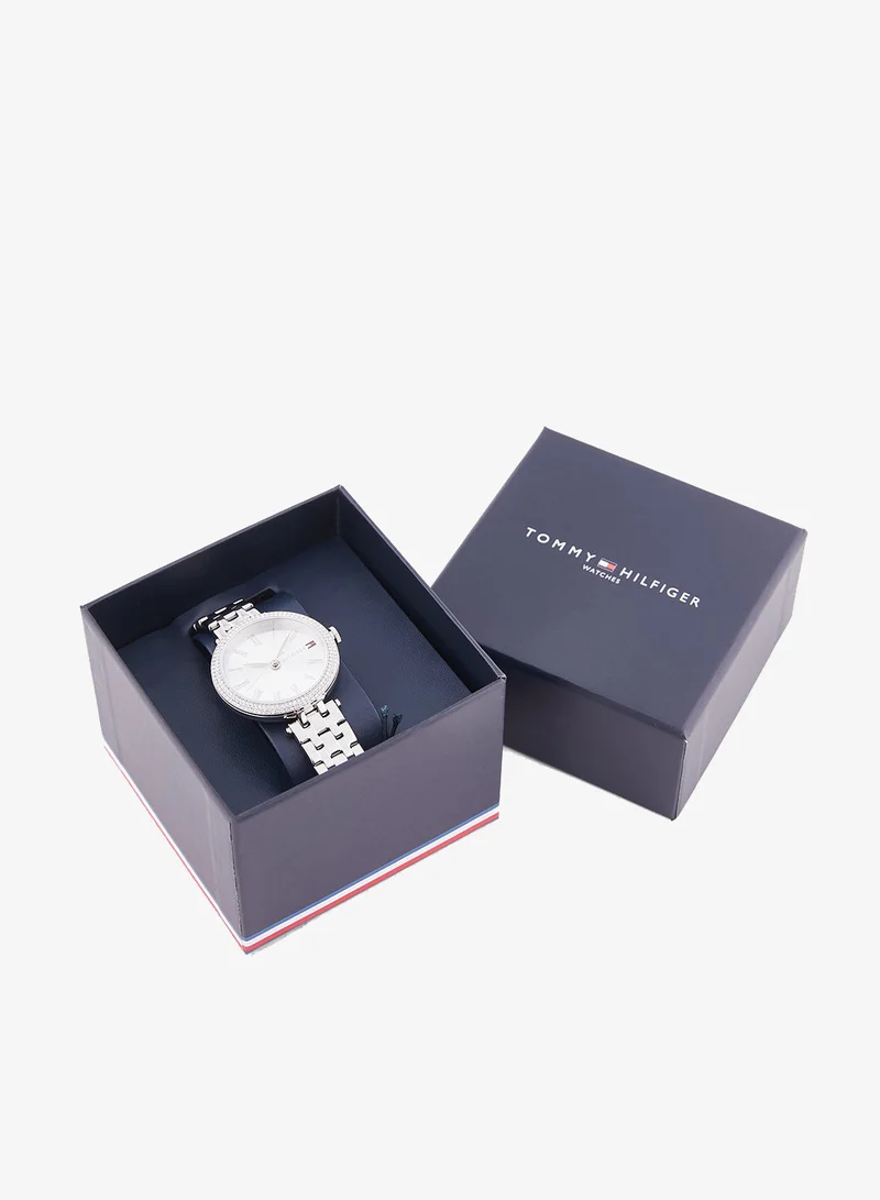 Tommy Hilfiger  3-Hand Womens Quartz Movement Watch With Silver Stainless Steel Bracelet - 1782719 for Women | Best Price UAE