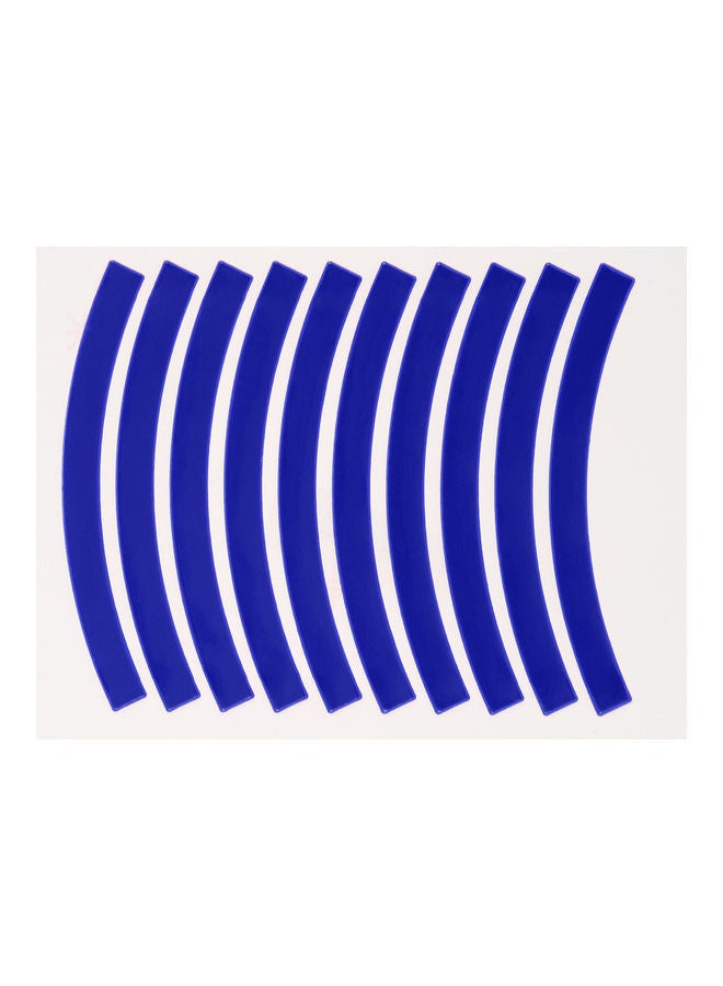 نيبمينينت مجموعة ملصقات عاكسة للدراجة مكونة من 10 قطع 13.5x0.2x10سم - Image 3