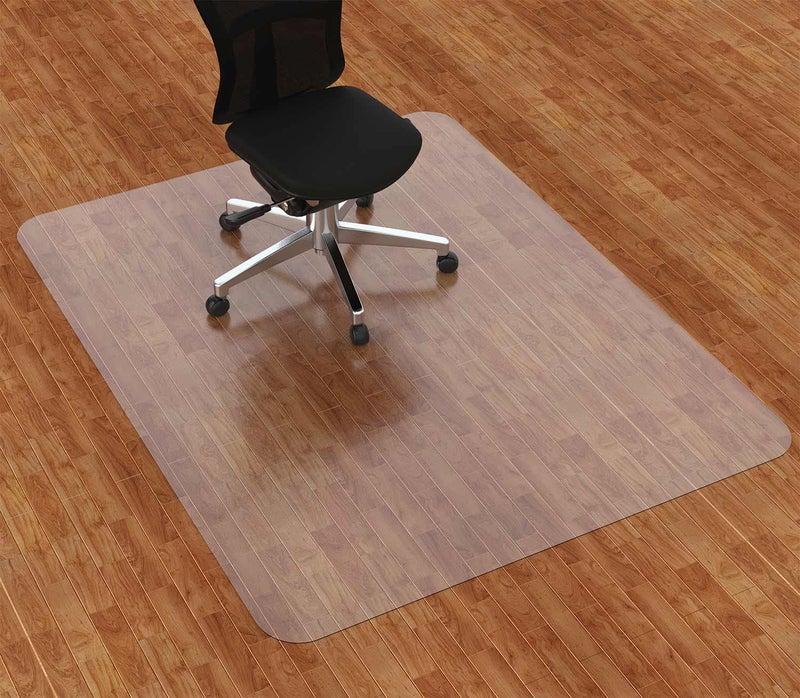 Amyracel Amyracel Large Office Chair Mat for Hardwood Floor 46 x 60 Clear Desk Chair Mat for Hard Floors Easy Glide Office Floor Mat for Hardwood Floors 
