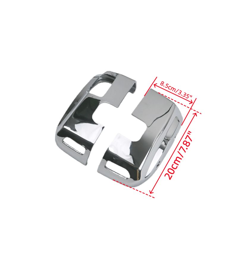 غطاء محرك دراجة نارية من الكروم لمجموعة سوزوكي GN125 - Image 1