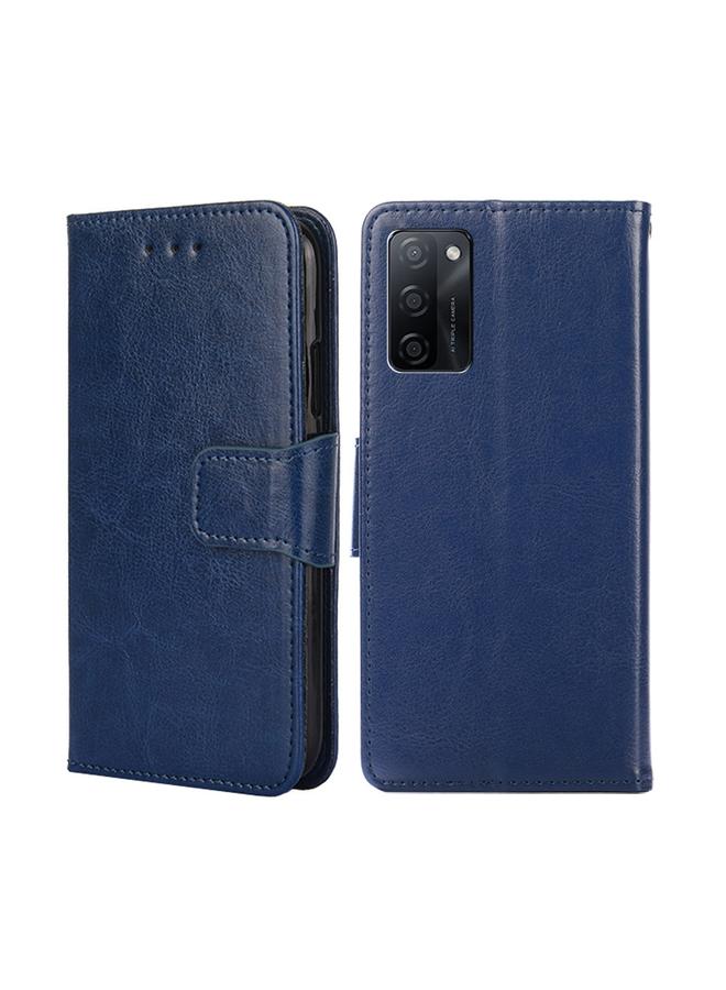 S-TOP Case For OPPO A55S 5G Crystal Texture Leather Phone Case - Image 1