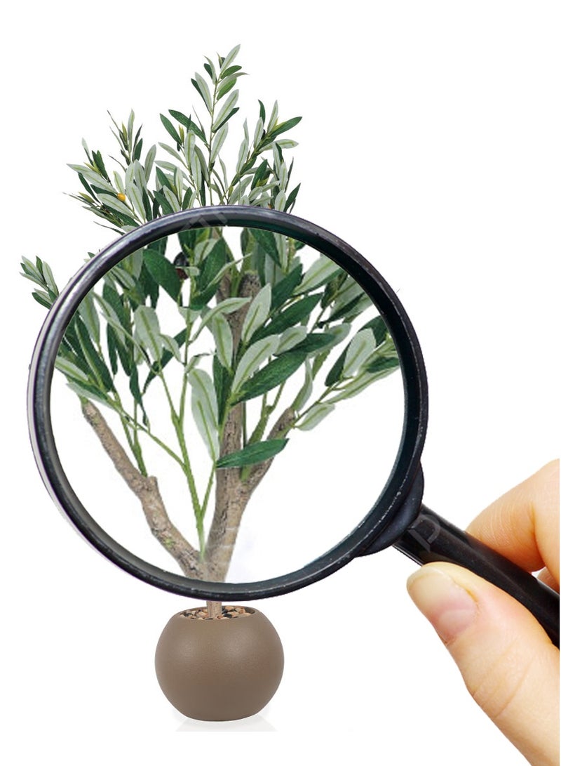 تالا شجرةزيتون صناعية 115 سم بتصميم محاكاة طبيعية - لمسة جمالية لتزيين المساحات الداخلية - Image 2