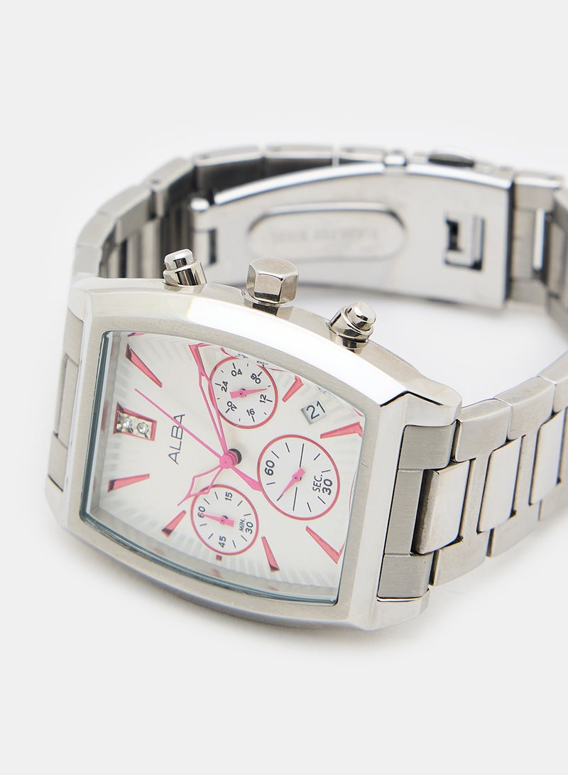 Alba Stainless Steel Analog Watch AT3701X - Image 3