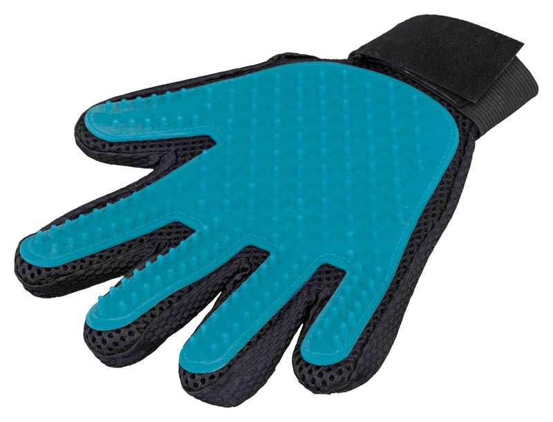 TRIXIE Pet Grooming Glove for Dogs and Cats Cleans and Gently Softens Coat - Image 2