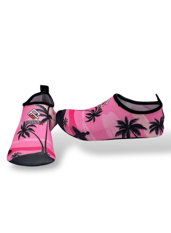 SportQ SportQ® Easy-to-Wear Beach Sandals for Kids, Men & Women Comfortable, Flexible Sole for Protection from Rocks and Hot Sand Quick-Drying Water Shoes for Swimming, Snorkeling, Surfing, Kayaking, Beach, Walking & Yoga  - Image 2