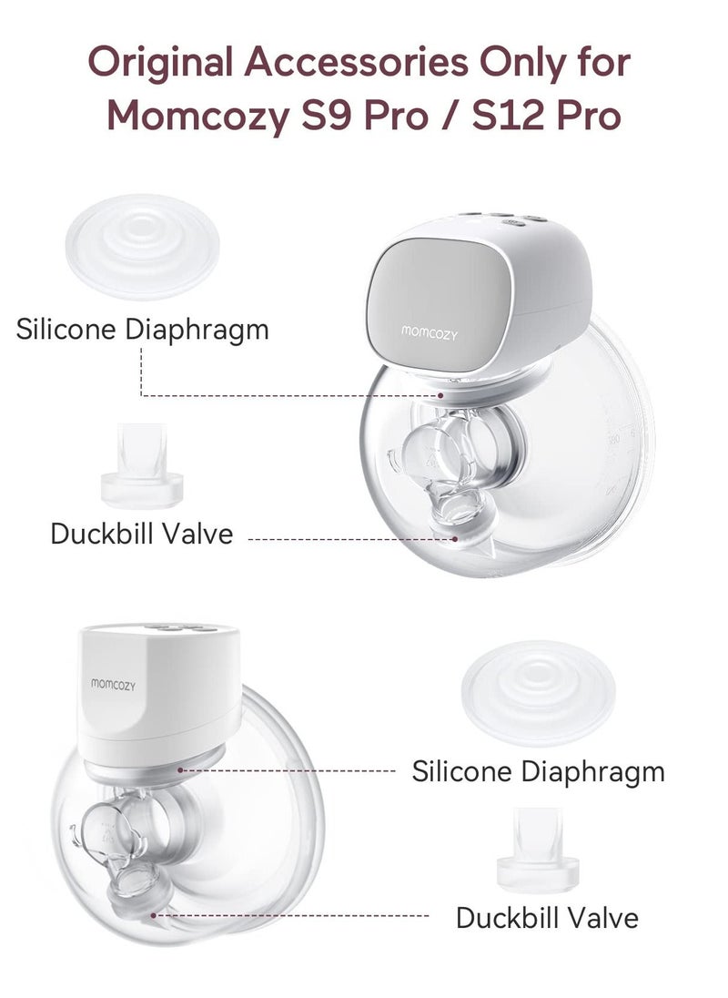 Duckbill Valves and Silicone Diaphragm for Momcozy S9 Pro S12 Pro Wearable Breastpump, Made by Momcozy - pzsku/ZD5F2159BB3528FF182A1Z/45/_/1692787810/dd7960cb-63b8-4b2b-9c9a-8335bc76267e