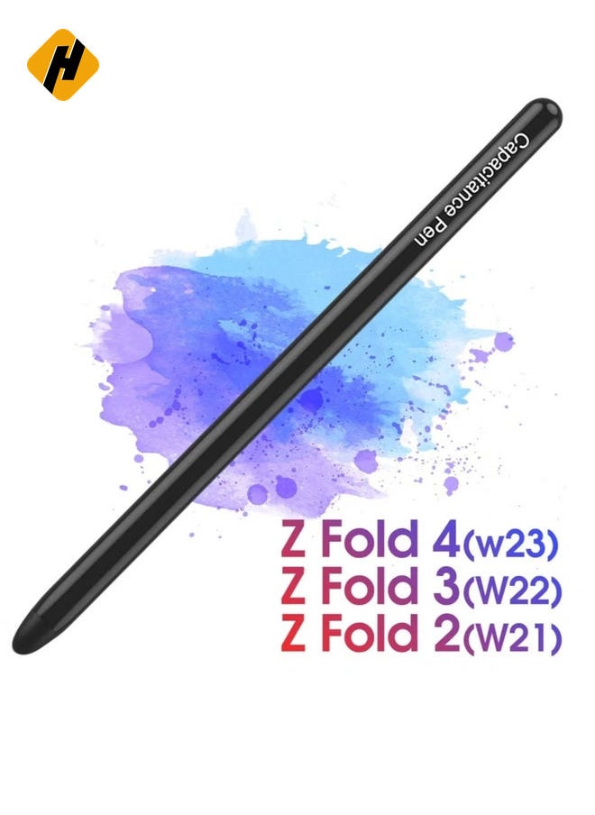 HuHa Stylus Pens for Touch Screens, Smart Digital Stylus Pen, High Sensitivity and Smoother Writing, Active Stylus Pens for Galaxy Z Fold 4 (Black)  - Image 1