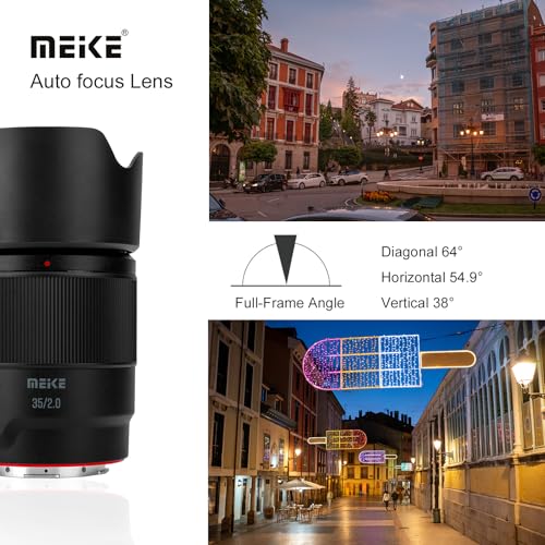 Meike 35mm F2.0 Auto Focus Full Frame STM Stepping Motor Lens Compatible with Panasonic Lumix Sigma L Cameras S1H S1 S5 S5 Mark II S1R S9 SL SL2 FP FPL - Image 4