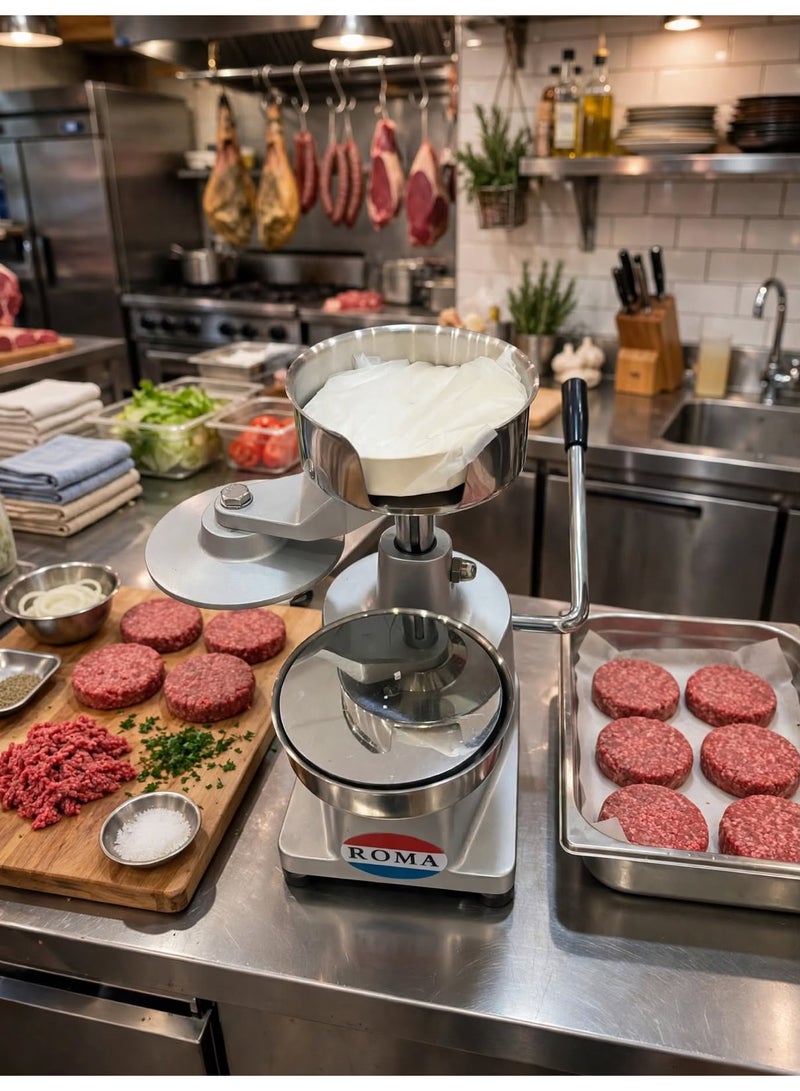 Manual Burger Press - 15 cm Diameter - Image 3