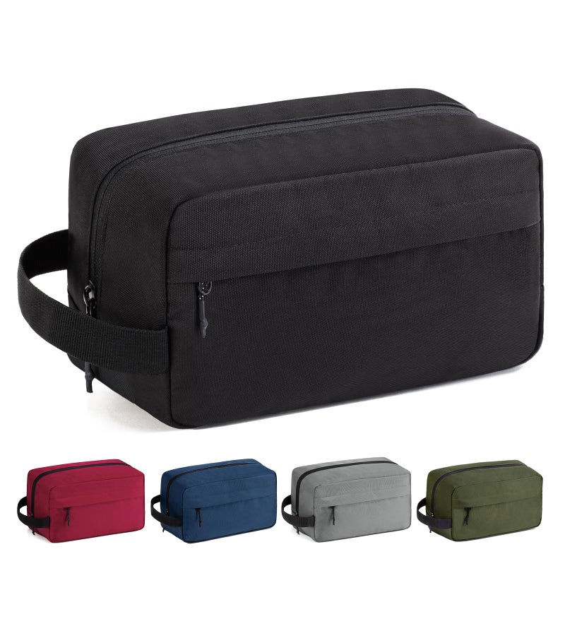 Vorspack Travel Toiletry Bag for Men - Hanging Toiletries Bag Water Resistant Travel Bag for Toiletries Accessories - Black - Image 1
