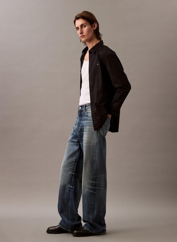 Calvin Klein Jeans Solid Classic Oxford Button-Down Shirt - Image 5