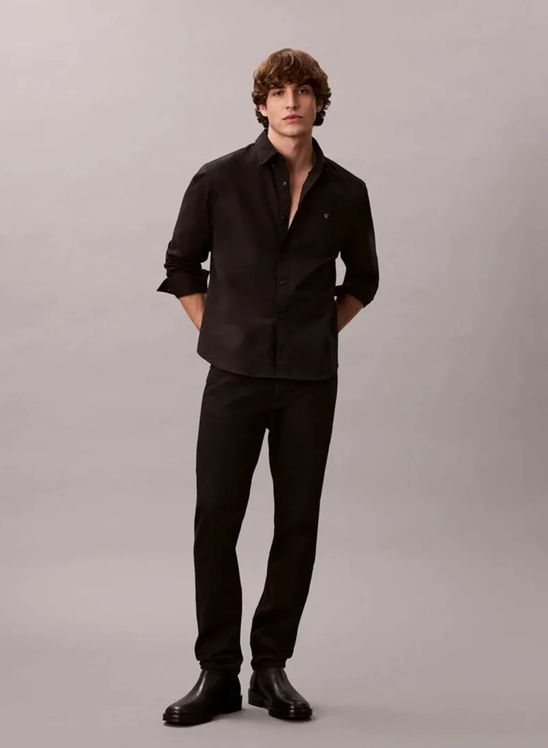Calvin Klein Jeans  Classic Fit Button-Down Oxford Shirt for Men | Best Price UAE