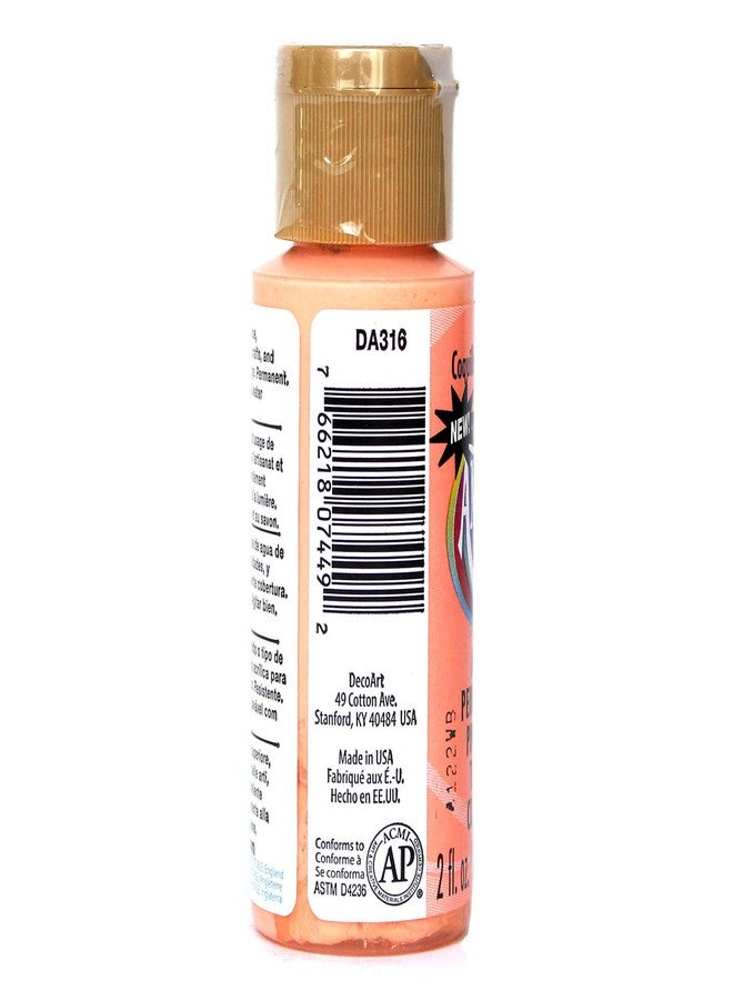 DecoArt Americana Acrylic Paint, 2-Ounce, Coral Shell - Image 2