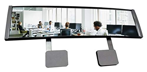 New High Definition Wide Angle Rear View Mirror for PC Monitors or Anywhere EX Large by ModTek 4 pack