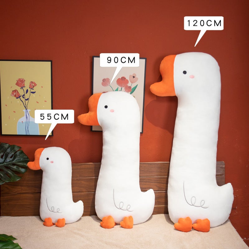 Cute Dinosaur Animal Long Pillow Girl Sleeping With Legs Big Goose Plush Doll Pillow Removable And Washable Cloth Doll - Image 5