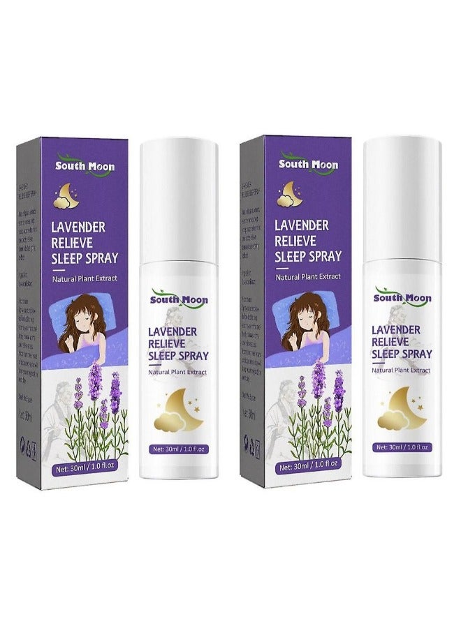 SOUTH MOON 2 Pcs South Moon Lavender Relieve Sleep Spray 30 Ml  - Image 1