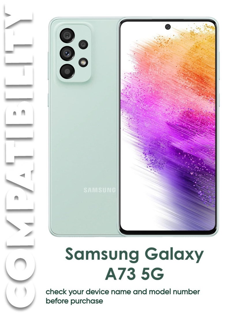 ACLIX Antistatic ESD Dustproof Premium Quality High Definition Tempered Glass Screen Protector Designed For Samsung Galaxy A73 5G - Image 3