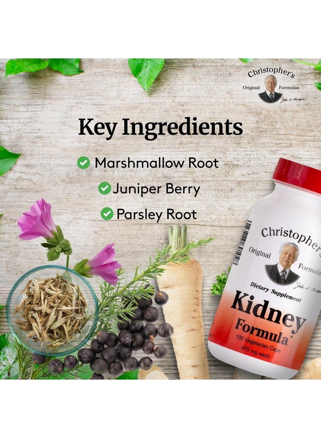Christopher's Original Formulas Kidney Formula - Kidney Cleanse Detox & Repair Formula - Herbal Blend for Kidney Support - Image 3