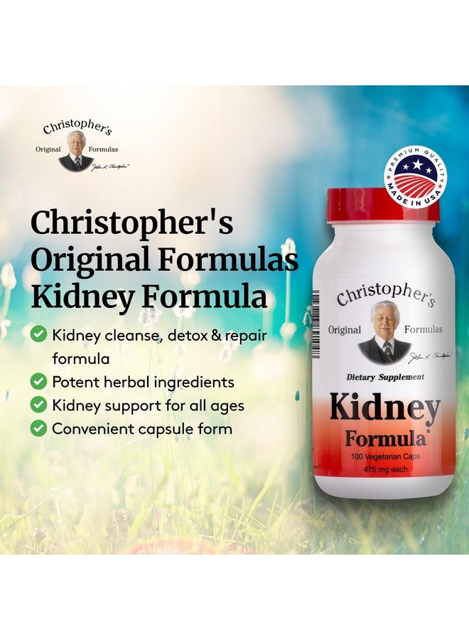 Christopher's Original Formulas Kidney Formula - Kidney Cleanse Detox & Repair Formula - Herbal Blend for Kidney Support - Image 4