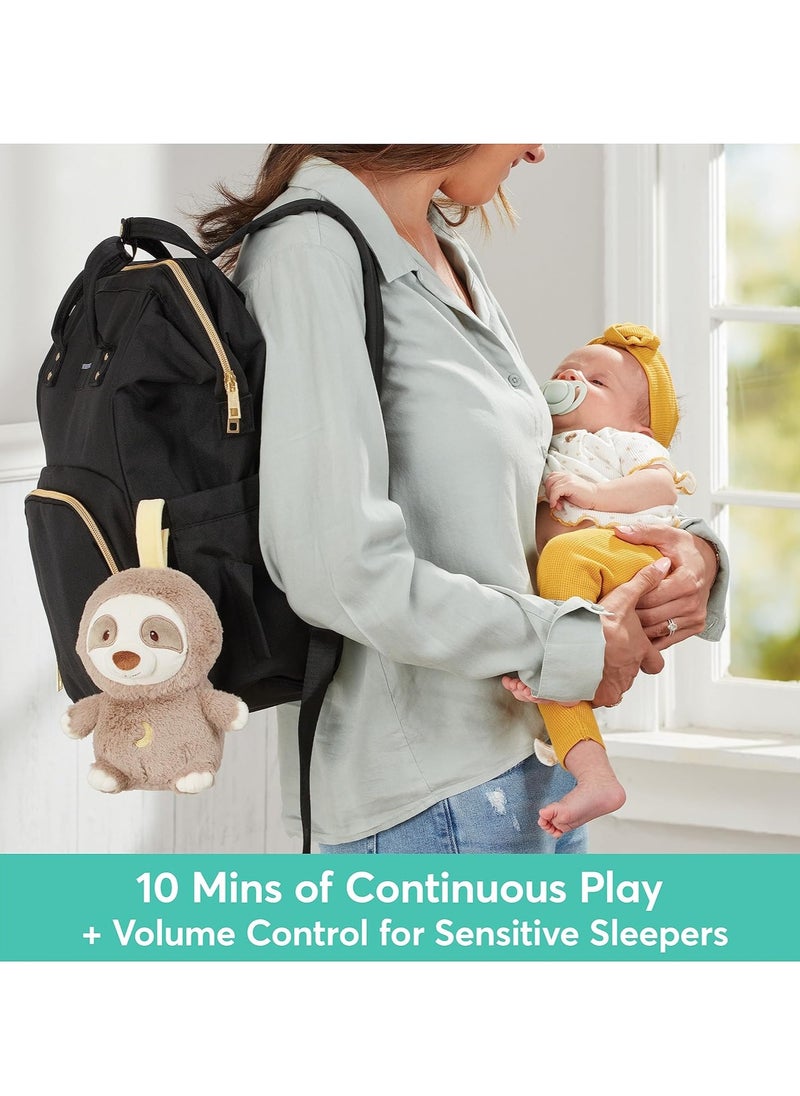 GUND Gund On The Go Sloth Soother  - Image 4