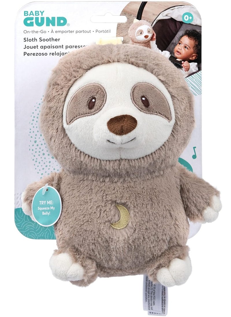 GUND Gund On The Go Sloth Soother  - Image 1