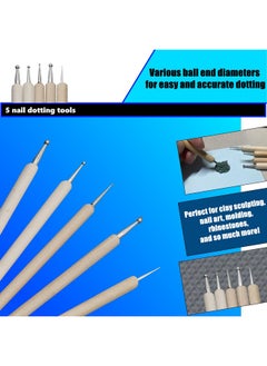 E6000 Plus Adhesive Bundle: 1.9 Fl Oz Tube With 10 Snip Tip Applicators, Set Of 5 Plastic Spreader Tools And Set Of 5 Nail Dotting Tools - Double-Headed With Various Sizes For Optimal Application  - Image 4