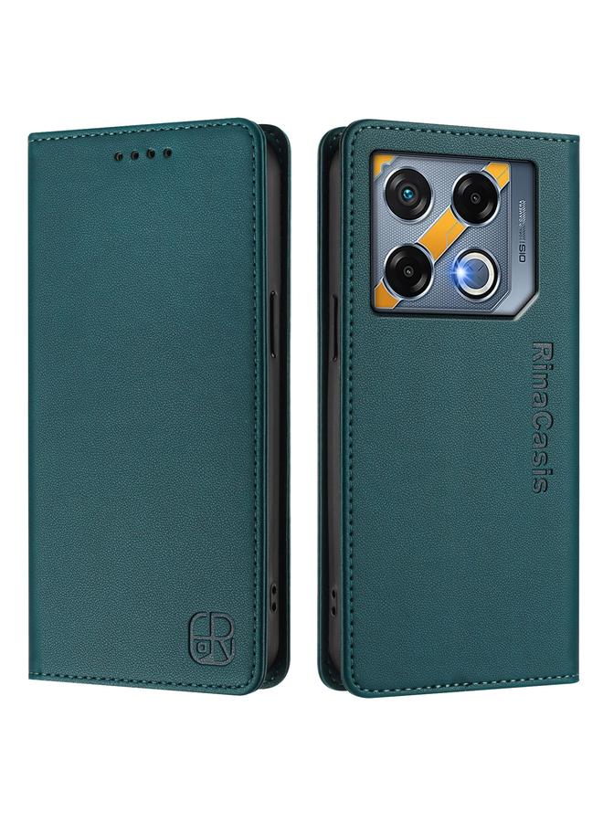 S-TOP Case For Infinix GT 20 Pro 5G RC01 Dual-Folded Magnetic Suction RFID Leather Phone Case - Image 2