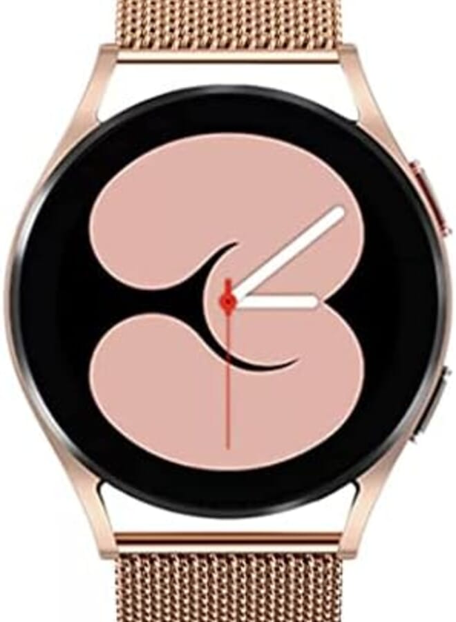 Dado Milanese Replacment Band Compatible With Samsung Galaxy Watch 6 Classic 47 43Mm 5 Pro 45Mm 4 Classic 46 42Mm Watch 6 5 4 44 40Mm Mesh Type Stainless Steel Band With Buckle - Image 2