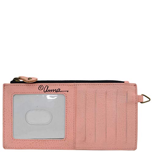 Anna by Anuschka Organizer Wallet | Genuine Leather | Vintage Garden,One Size - Image 2