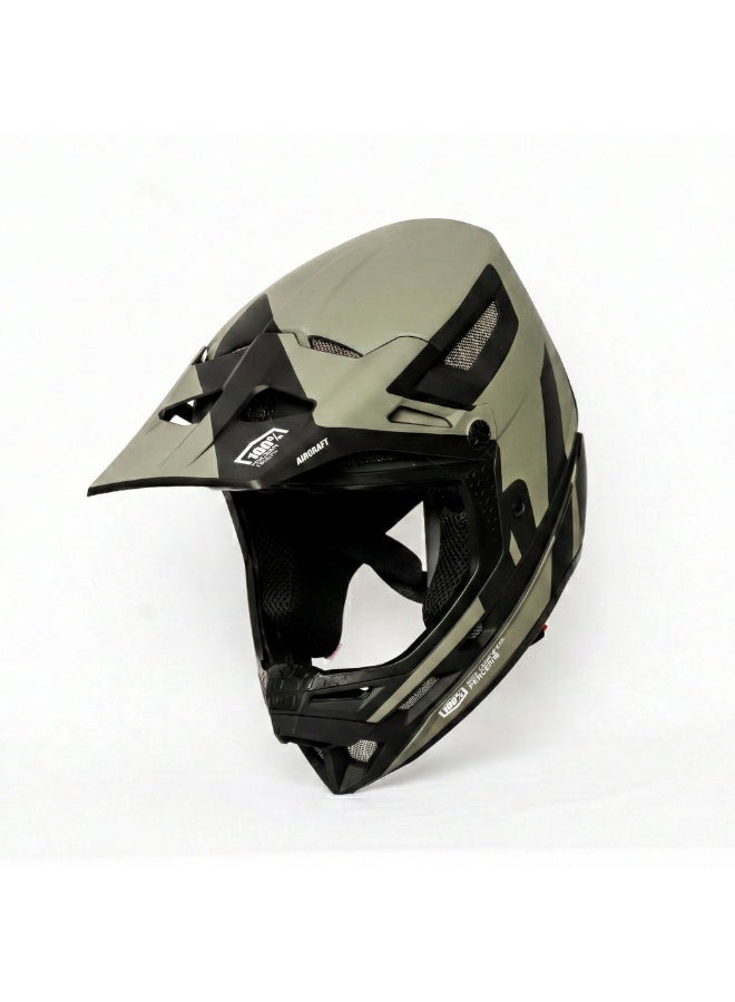 100percent 100% Aircraft Composite Downhill Helmet Lightweight, 25-Vent, Gray - 836592 - Image 4