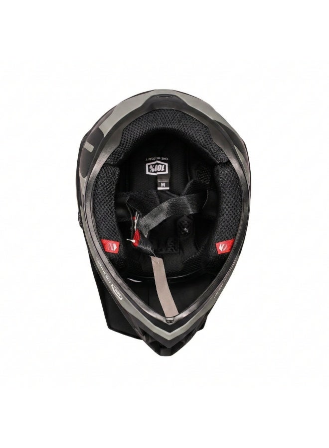 100percent 100% Aircraft Composite Downhill Helmet Lightweight, 25-Vent, Gray - 836592 - Image 3