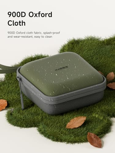 Hagibis Electronics Organizer Travel Case Cable Organizer Bag Pouch Portable Waterproof Carry Case for Cable, Charger,Power Bank, SD Card, Mouse, USB Flash Disk (DPB01 Green) - Image 4